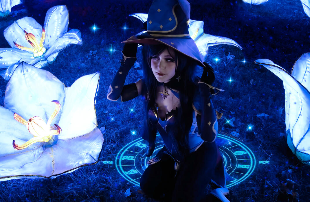 Mona from Genshin Impact Mona from Genshin Impact